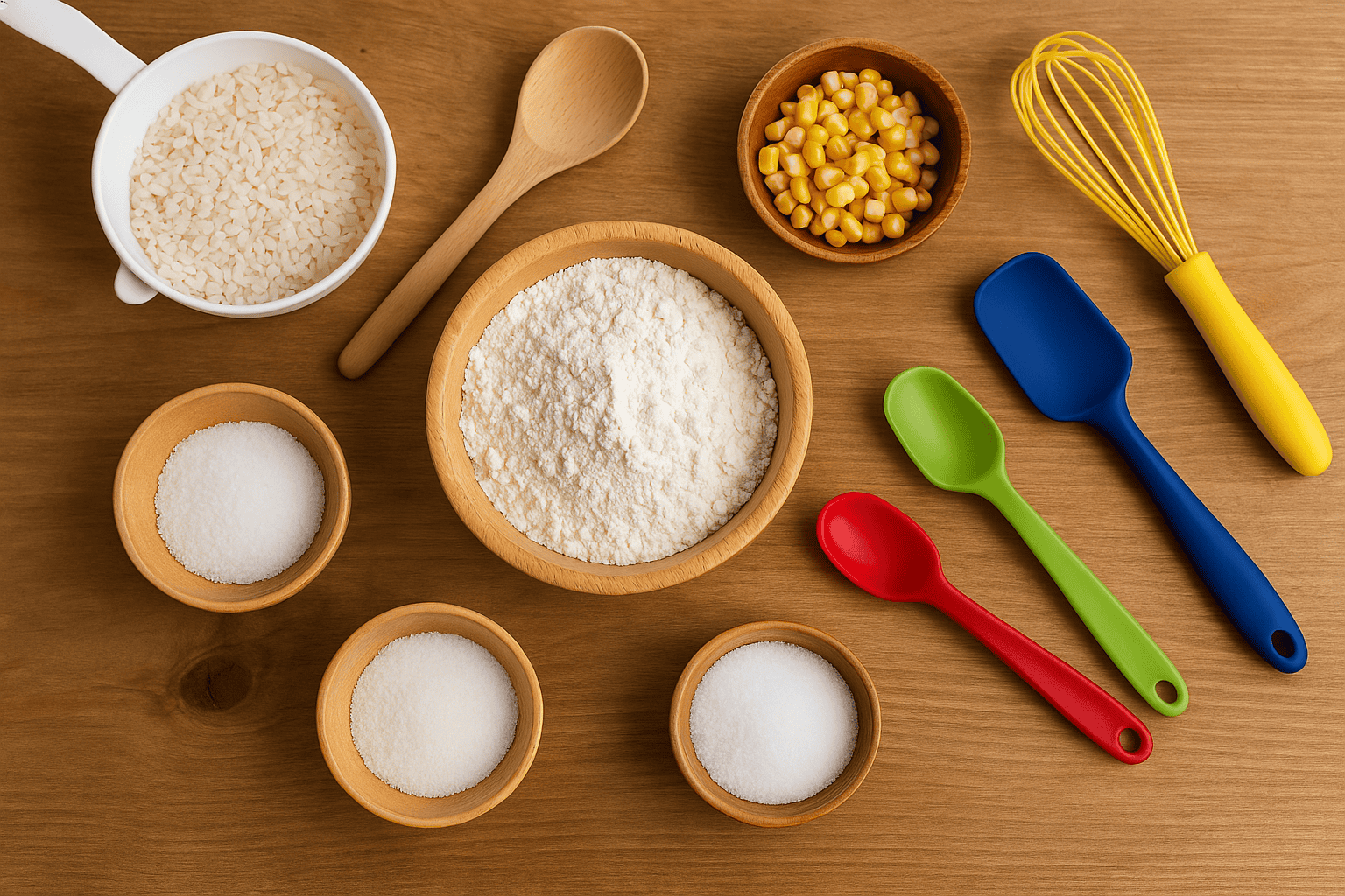 Zabawy sensoryczne w kuchni – składniki