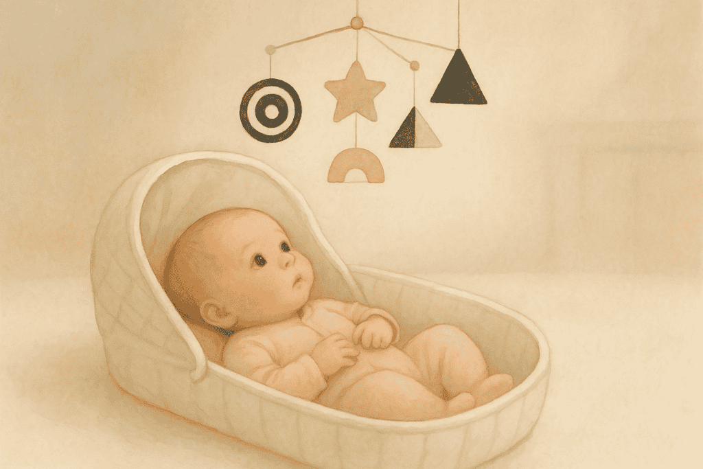 Kiedy pierwszy skok rozwojowy – noworodek zaczyna świadomie obserwować otoczenie