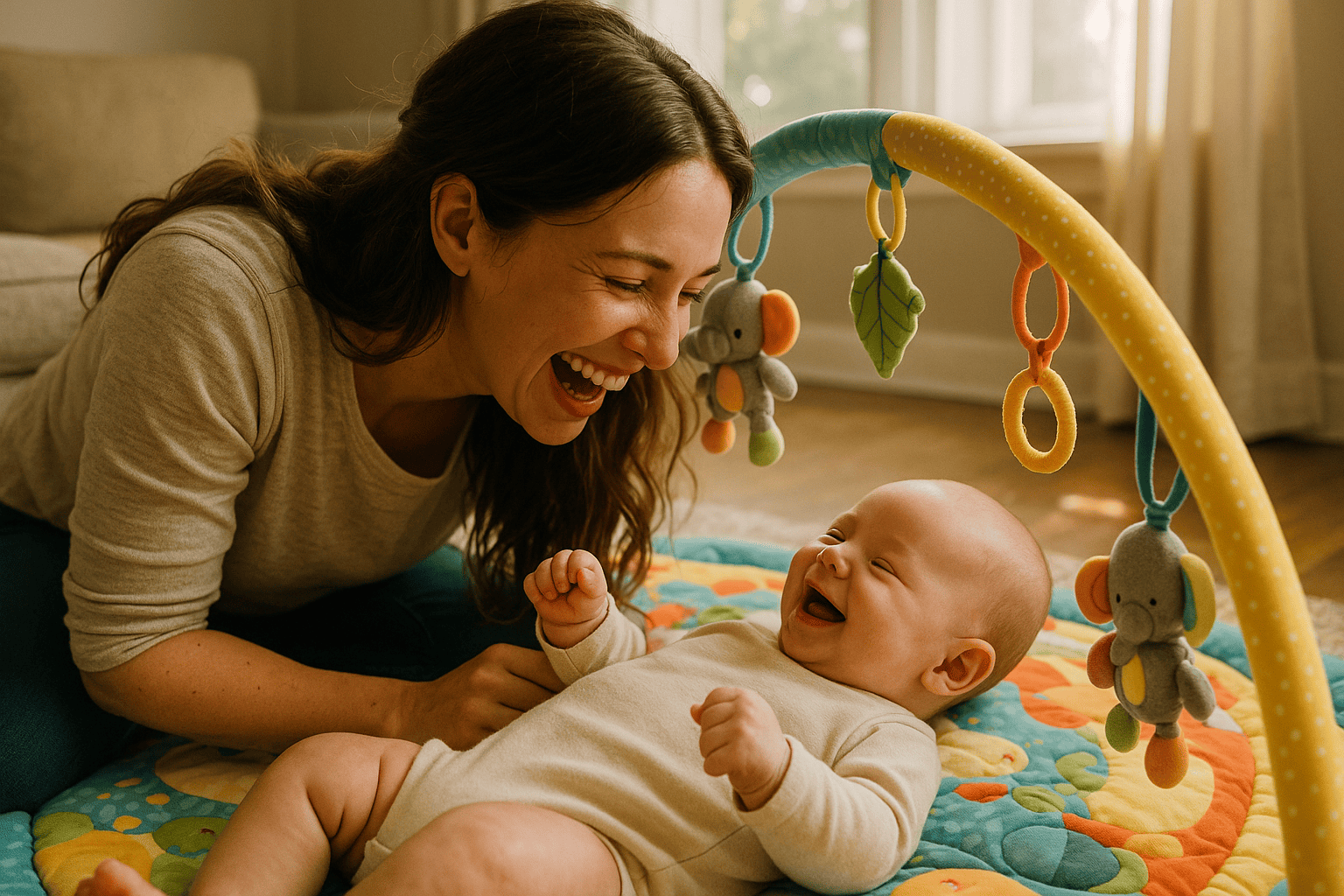 Zabawy dla niemowlaka – wspólna aktywność i budowanie więzi
