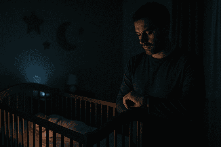 Niemowlę budzi się co godzinę – skąd te nocne pobudki?