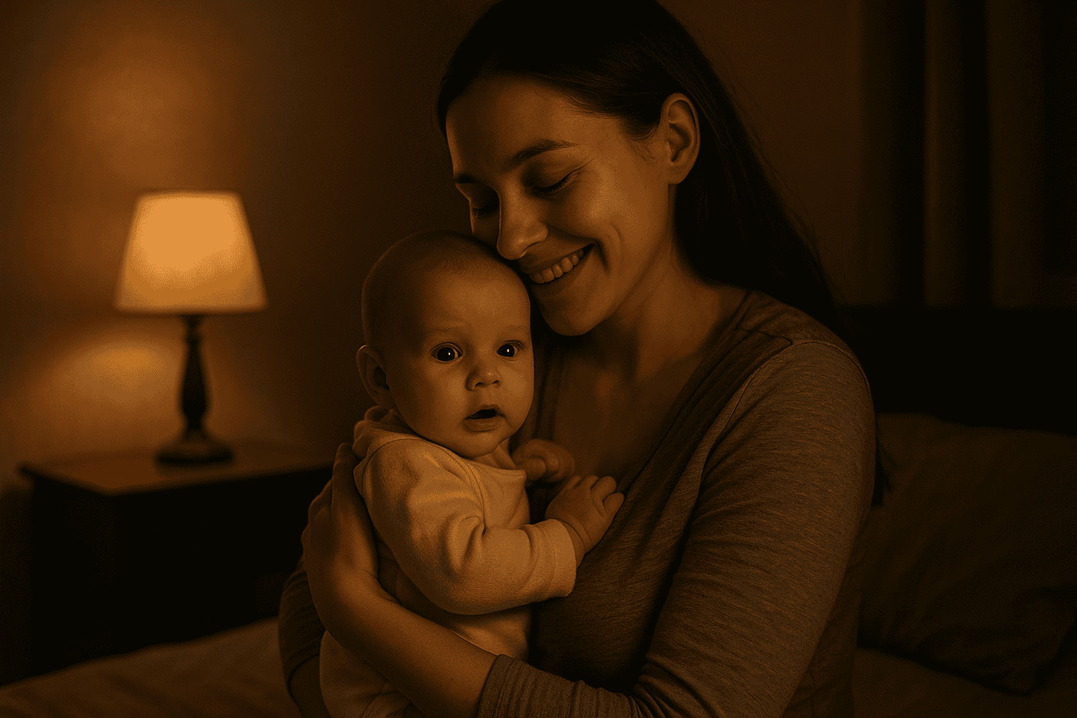 Czy niemowlę naprawdę może przesypiać całą noc?