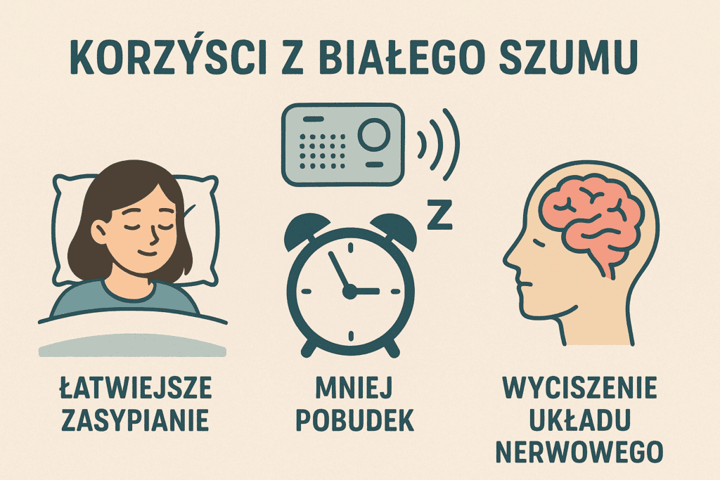 Korzyści stosowania białego szumu w uspokajaniu niemowlęcia