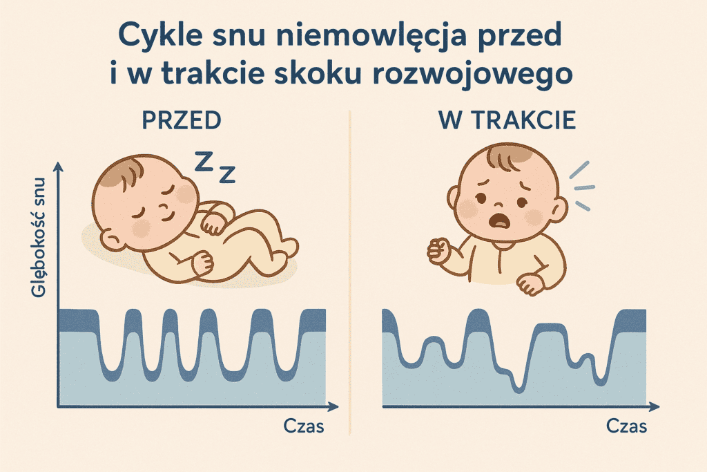 Sen niemowlęcia a skok rozwojowy – co zmienia się w śnie dziecka?