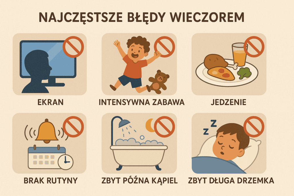 Najczęstsze błędy przed snem niemowlaka – 7 rzeczy, które mogą utrudniać zasypianie