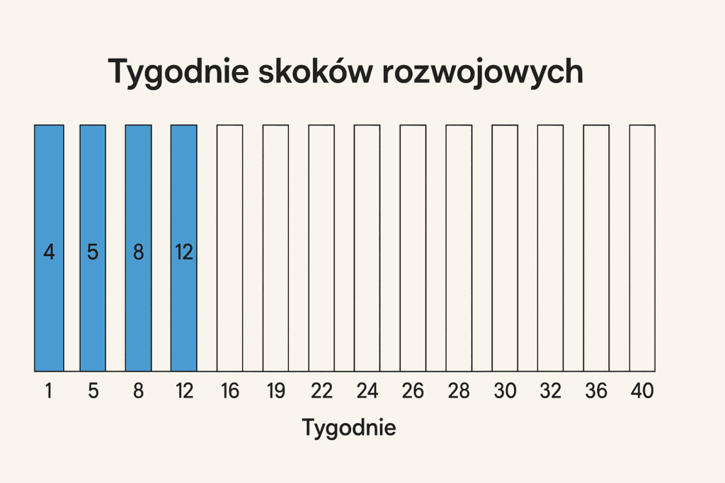 Najtrudniejsze skoki rozwojowe – kiedy ich się spodziewać?