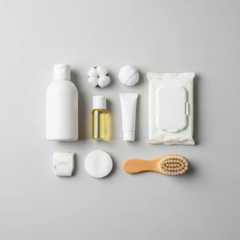 kosmetyki do torby do porodu dla noworodka – lista zgodna z zaleceniami [PDF do druku] - Niezbędne kosmetyki dla noworodka do szpitala: Moja minimalistyczna lista