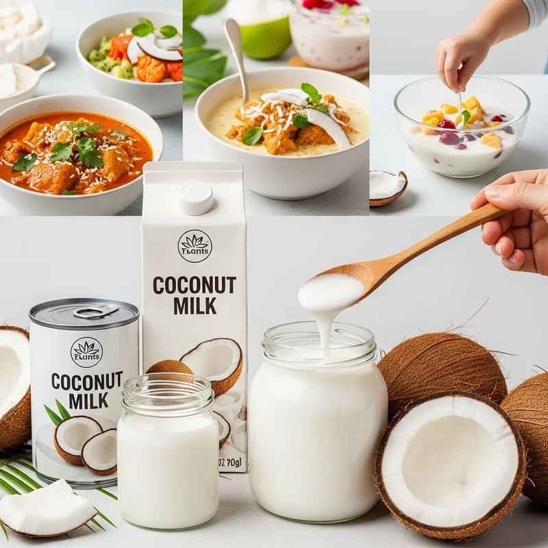 potrawy z użyciem mleka kokosowego