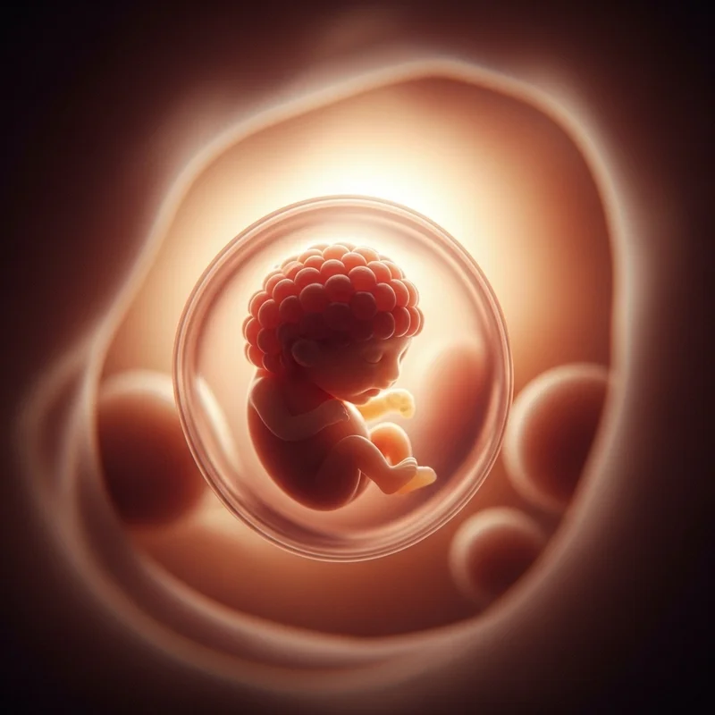 8 tydzień ciąży – objawy, USG, brzuch i zalecenia dla mamy - Twój maluszek jest już wielkości maliny! Jak rozwija się dziecko w 8. tygodniu ciąży?