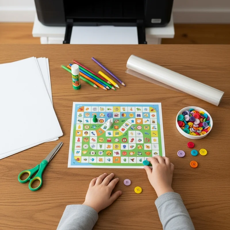 Gry planszowe do wydrukowania dla dzieci – pomysły - Jak przygotować domową fabrykę gier? Wszystko, czego potrzebujesz oprócz drukarki.