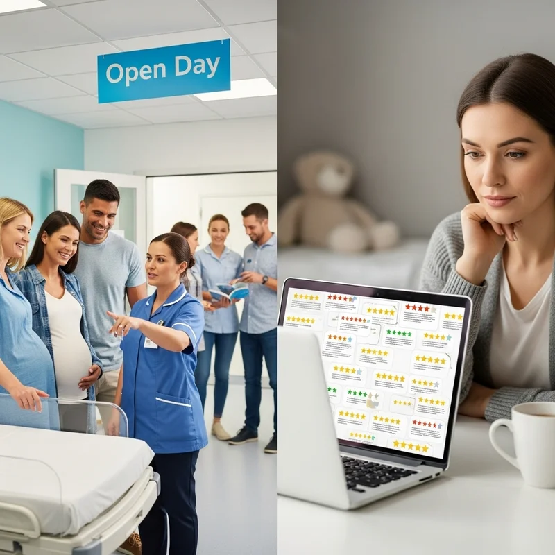 Jak wybrać szpital do porodu – na co zwrócić uwagę - Dzień otwarty i opinie w internecie – jak w praktyce zweryfikować warunki w szpitalu?