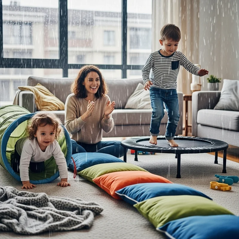 Zabawy aktywizujące dla dzieci – ruch i współpraca - Zabawy aktywizujące w domu – nasze sprawdzone sposoby na energię i nudę, gdy za oknem deszcz