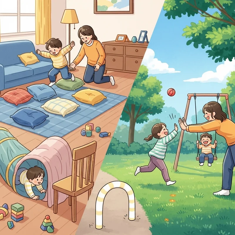 Zabawy dla dzieci z rodzicami – pomysły na wspólny czas - Gdy energia rozpiera cztery ściany: aktywne zabawy w domu i na świeżym powietrzu