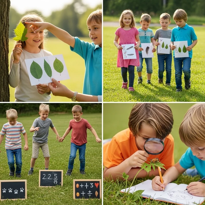 Zabawy edukacyjne dla dzieci w wieku szkolnym – propozycje - Nauka w ruchu i blisko natury – pomysły na aktywne zabawy edukacyjne